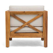 Brava - Mid - Century Modern Club Chair With Water Resistant Cushions - R&R Furniture Gallery (Fountain Valley, CA)