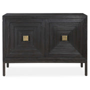 Uttermost Aiken accent cabinet with wood finish, featuring sleek design and storage drawers, ideal for modern home decor.