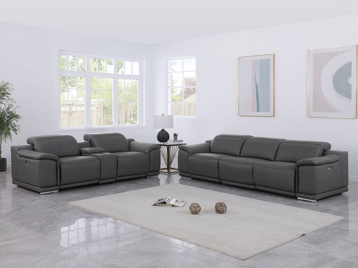 9762 - 6-Piece Modular Power Reclining Sofa And Console Loveseat Set With 5 Power Recliners In - R&R Furniture Gallery (Fountain Valley, CA)