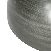 Modern iron hourglass coffee table by Noble House featuring a sleek design and sturdy metal frame.