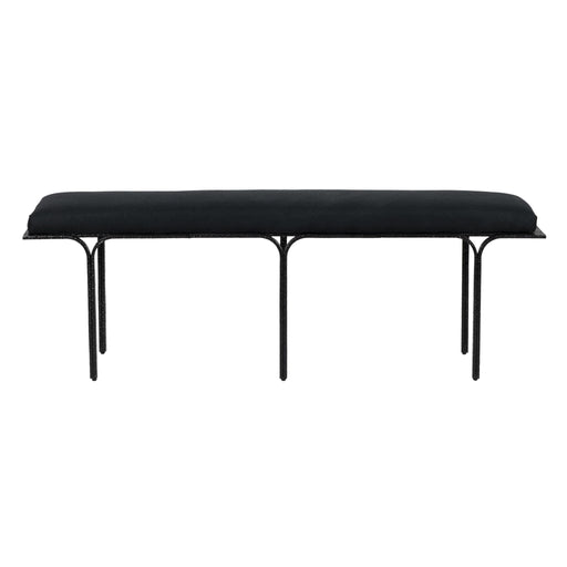 Bryn - Linen Bench - Black - R&R Furniture Gallery (Fountain Valley, CA)