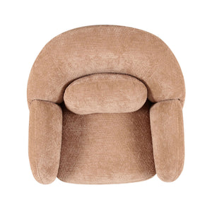 Misty - Knubby Fabric Accent Chair