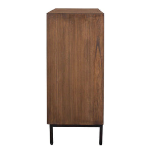 Bottom Line - 2 Door Wood Cabinet - Woodtone