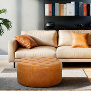 Seletar - Ottoman - Light Tan - R&R Furniture Gallery (Fountain Valley, CA)