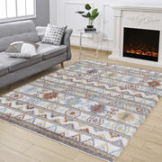 Loft Shag - 7'10" X 9'10" Shaggy Area Rug - Multi, Polypropylene - R&R Furniture Gallery (Fountain Valley, CA)