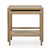 Devin - Solid Wood Nesting Accent Tables - R&R Furniture Gallery (Fountain Valley, CA)