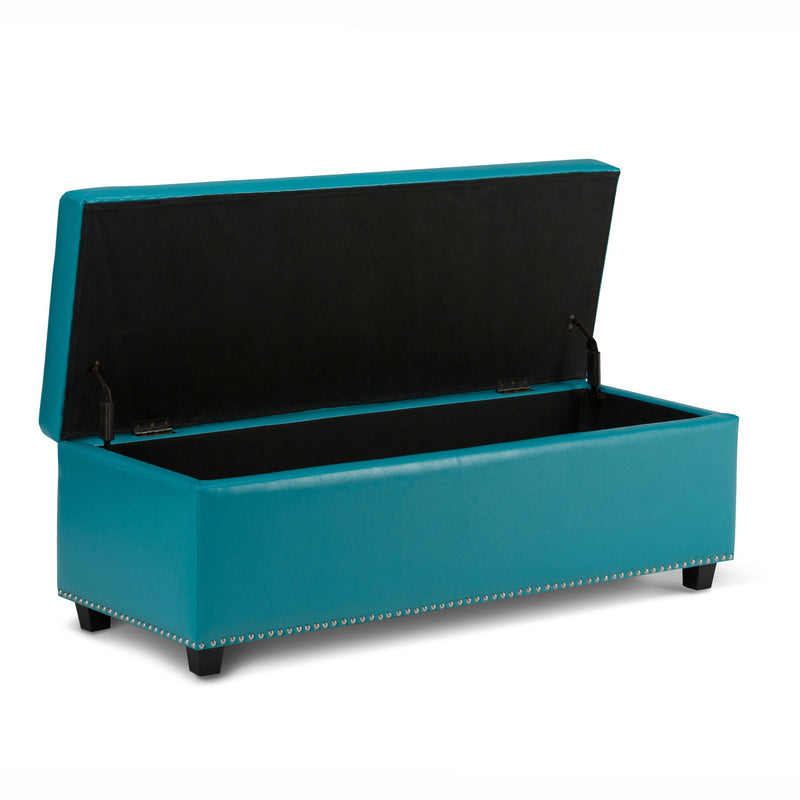 Hamilton - Upholstered Storage Ottoman - R&R Furniture Gallery (Fountain Valley, CA)