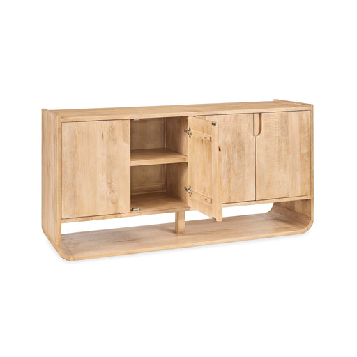 Laguna - 4 Door Buffet - Natural Maple - R&R Furniture Gallery (Fountain Valley, CA)