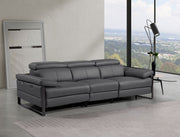 1246 - Modular Power Triple Reclining Sofa With Power Reclining Headrests - R&R Furniture Gallery (Fountain Valley, CA)