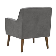 Ryder - Mid Century Modern Woven Fabric Tufted Armchair - R&R Furniture Gallery (Fountain Valley, CA)