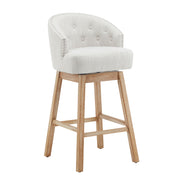 360 Degree Rotation Swivel Counter Stools (Set of 2) - R&R Furniture Gallery (Fountain Valley, CA)