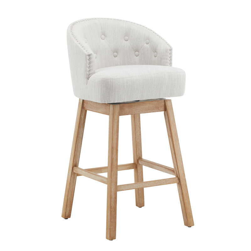 360 Degree Rotation Swivel Counter Stools (Set of 2) - R&R Furniture Gallery (Fountain Valley, CA)