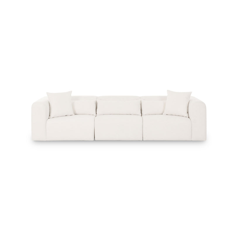 Tarra - Chenille Modular Sofa - Cream