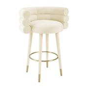 Betty - Velvet Barstool - R&R Furniture Gallery (Fountain Valley, CA)
