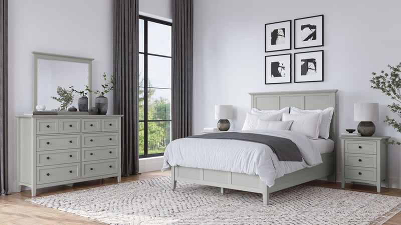 Grace Wall or Dresser Mirror in Elephant Grey
