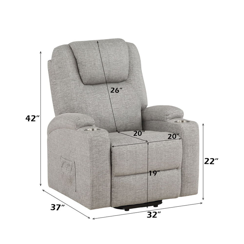 Evander - Power Lift Recliner - R&R Furniture Gallery (Fountain Valley, CA)