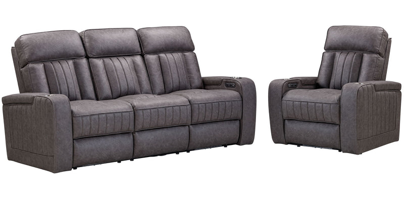 Equinox - Power Reclining Sofa With Drop Down Table