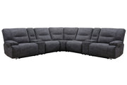 Gladiator - 6 Piece Modular Power Reclining Sectional - R&R Furniture Gallery (Fountain Valley, CA)