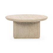 Vander - Solid Wood Round Coffee Table - R&R Furniture Gallery (Fountain Valley, CA)