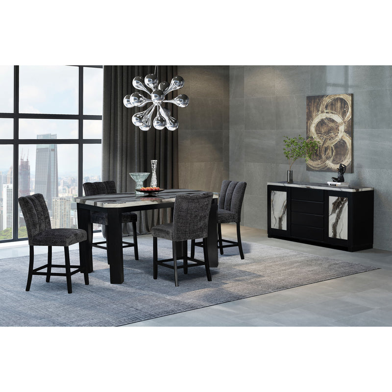 Magaly - Bar Stools (Set of 2) - Dark Gray - R&R Furniture Gallery (Fountain Valley, CA)
