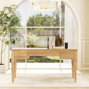 Dauphin - 3 Drawer Executive Desk - R&R Furniture Gallery (Fountain Valley, CA)