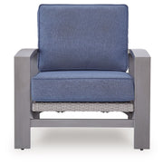 Half Moon Beach - Spring Lounge Chair - Blue / Gray - R&R Furniture Gallery (Fountain Valley, CA)