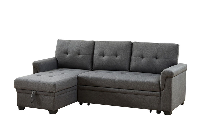 Destiny - Reversible Sleeper Sectional Sofa With Storage Chaise - R&R Furniture Gallery (Fountain Valley, CA)