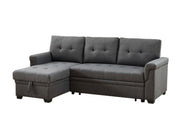 Sierra - Reversible Sleeper Sectional Sofa With Storage Chaise - R&R Furniture Gallery (Fountain Valley, CA)