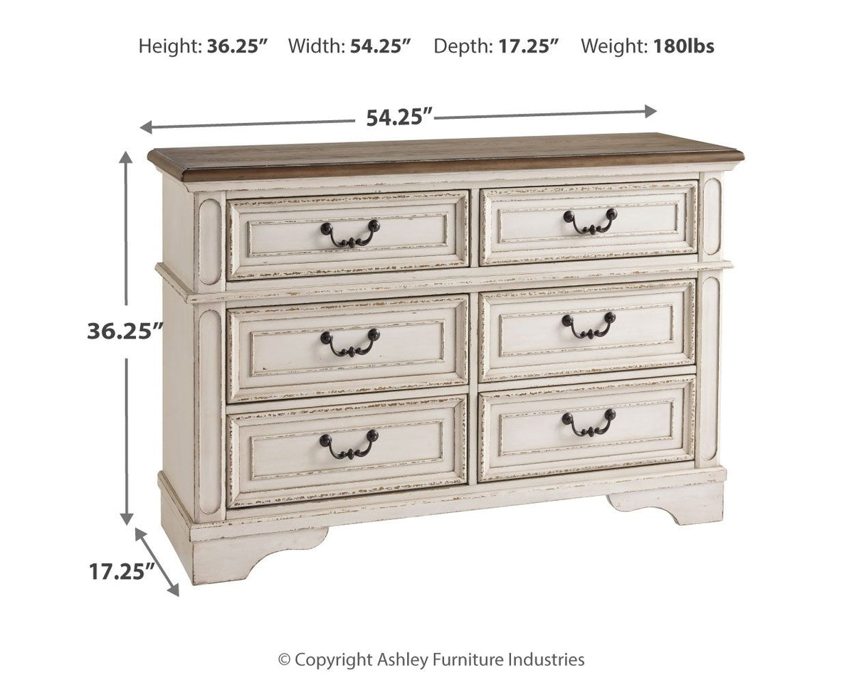 Realyn - Dresser, Mirror - R&R Furniture Gallery (Fountain Valley, CA)