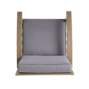 Peyton Club Chair Outdoor Seating Acacia Wood 32.25 X 28.00 X 31.25" - R&R Furniture Gallery (Fountain Valley, CA)