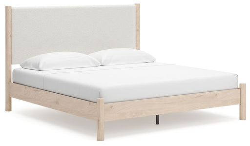 Cadmori - Upholstered Panel Bed - R&R Furniture Gallery (Fountain Valley, CA)