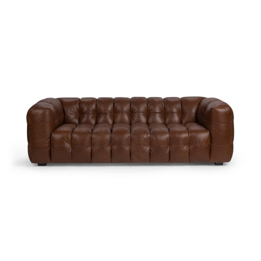 Halston - Sofa - Chestnut Elite - R&R Furniture Gallery (Fountain Valley, CA)