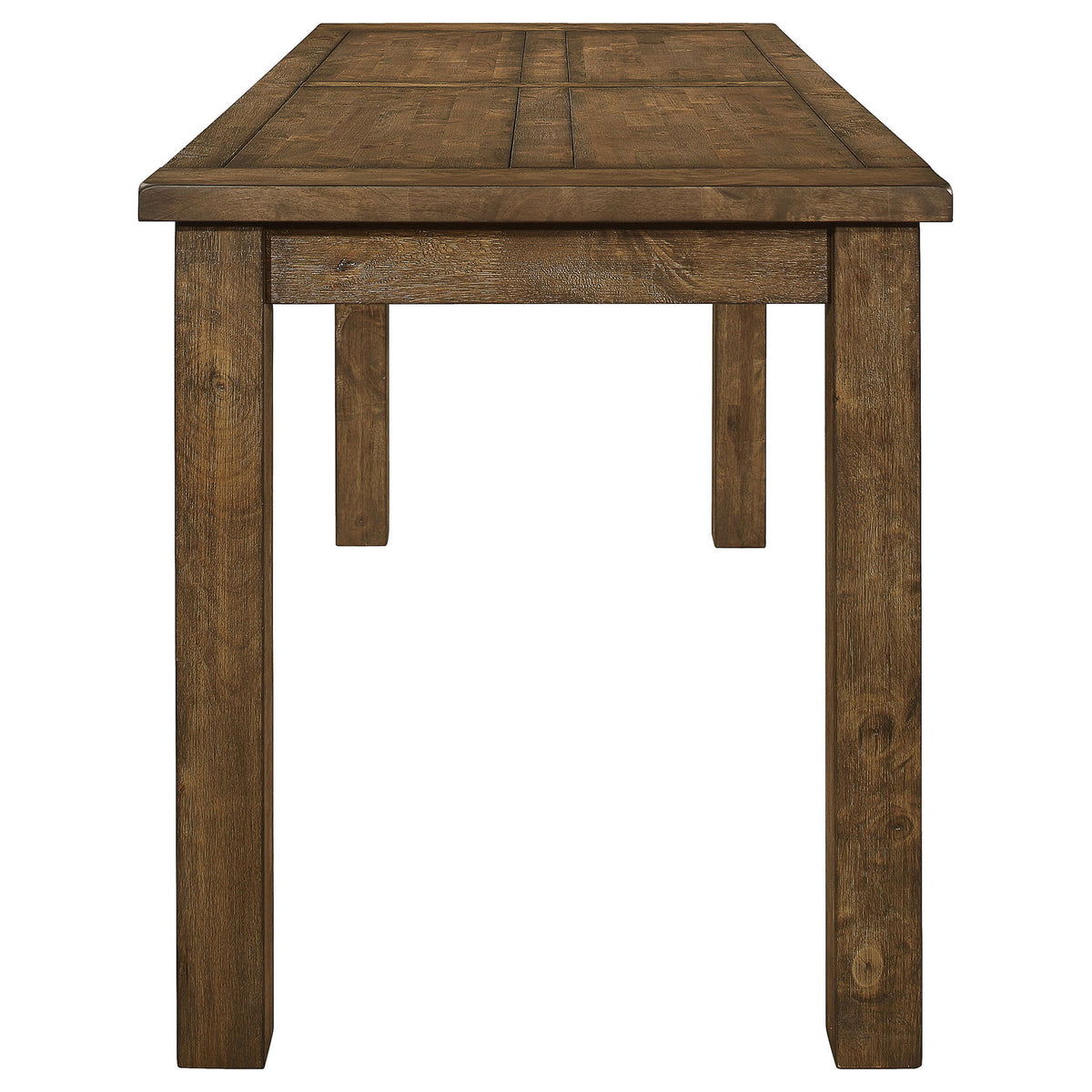 Amarillo - Rectangular Counter Height Dining Table - Rustic Brown