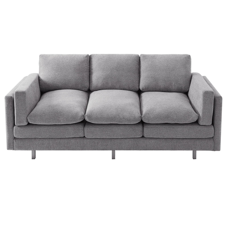 3 Seater Sofa With Dual Layer Seat Cushions - R&R Furniture Gallery (Fountain Valley, CA)
