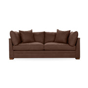 Classic Home Audrey stationary sofa with plush cushions and elegant design, perfect for living room seating.