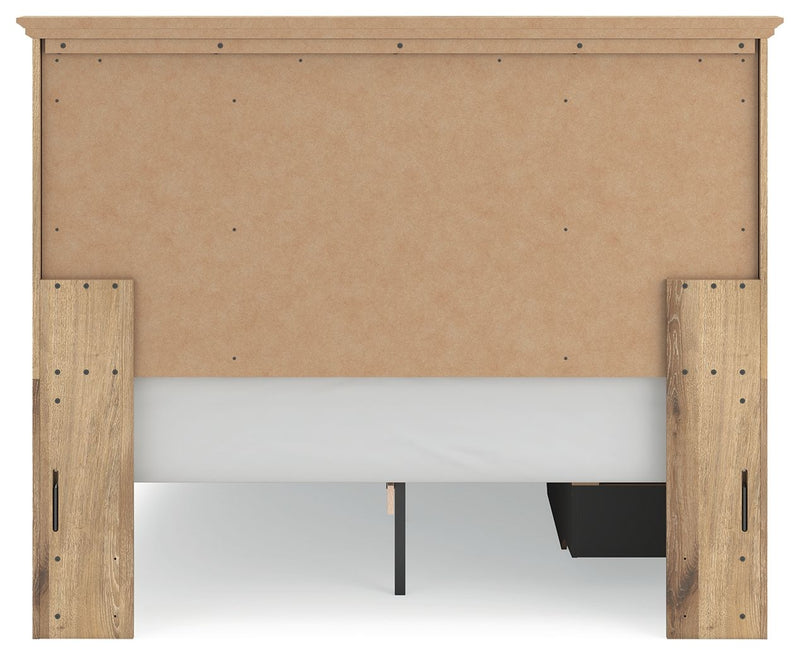 Makidern - Panel Storage Bed With Under Bed Storage Unit And Storage Footboard - R&R Furniture Gallery (Fountain Valley, CA)
