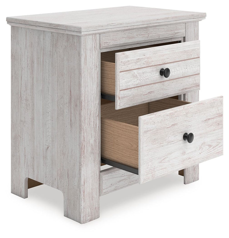 Makidern - Two Drawer Night Stand - R&R Furniture Gallery (Fountain Valley, CA)