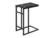 Accent Table, C - Shaped, Modern Design - Black - R&R Furniture Gallery (Fountain Valley, CA)