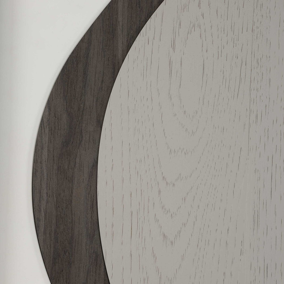 Joel - Modern Wood Wall Art (Set of 2) - Brown / Gray