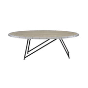 Allis - Coffee Table - Weathered Gray Oak & Metal - R&R Furniture Gallery (Fountain Valley, CA)