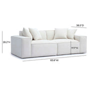 Mindy - Modular Loveseat - R&R Furniture Gallery (Fountain Valley, CA)