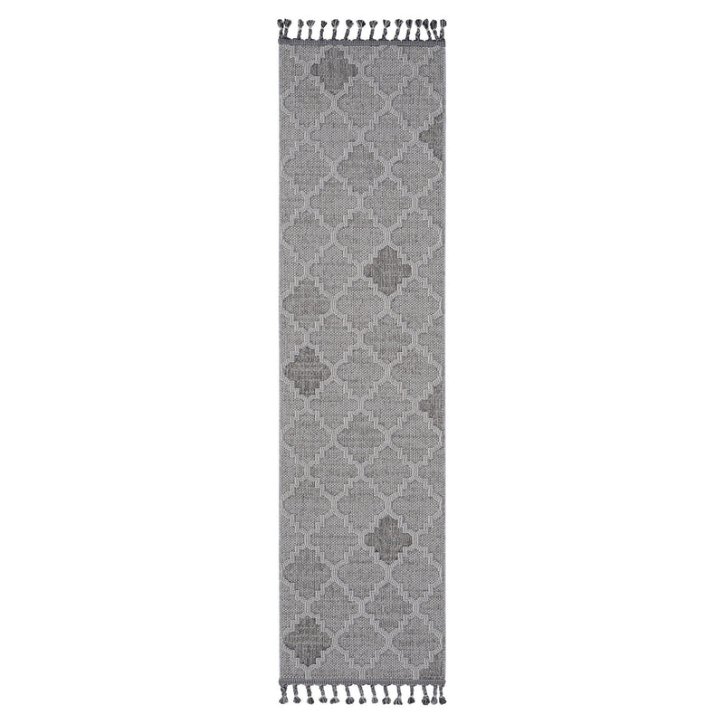 Guros - Indoor / Outdoor Trellis Area Rug - R&R Furniture Gallery (Fountain Valley, CA)