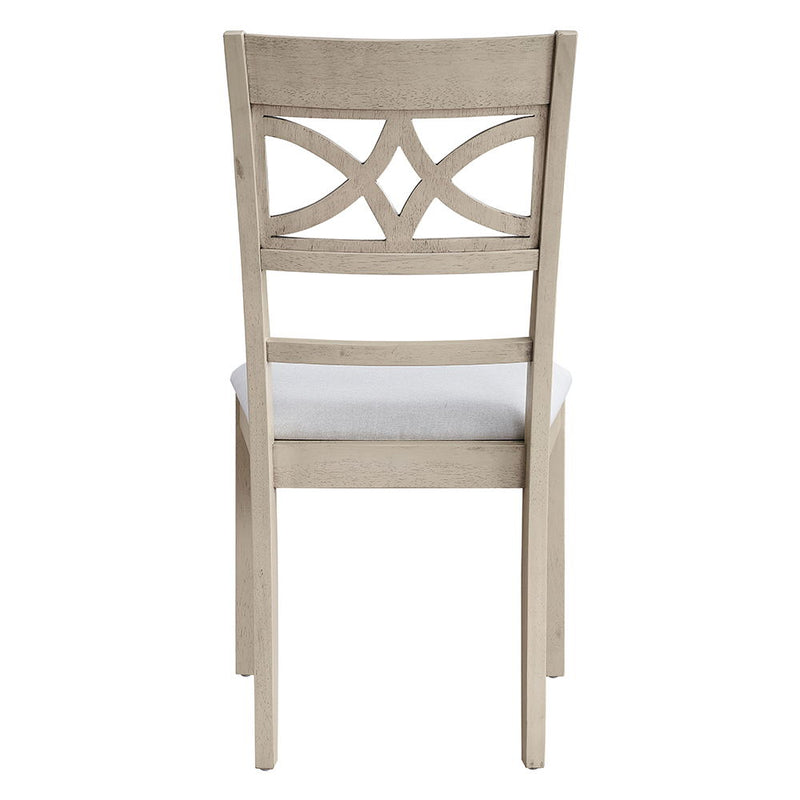Ferris - Side Chair (Set of 2) - Antique Gray - R&R Furniture Gallery (Fountain Valley, CA)