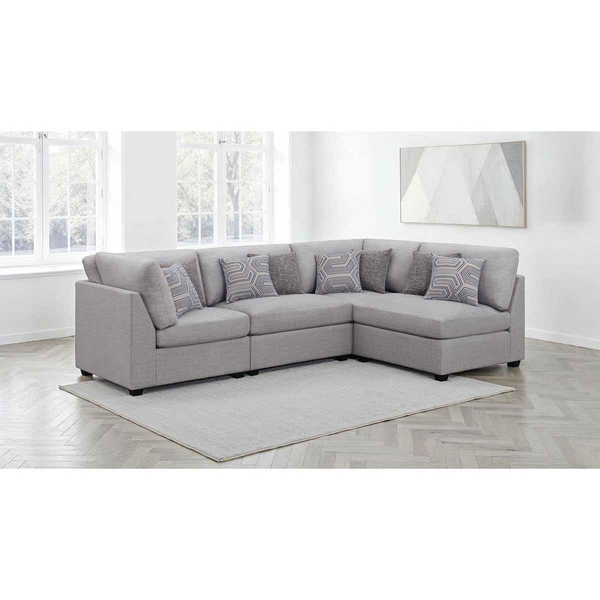 Lafayette - Modular Upholstered Sectional Sofa