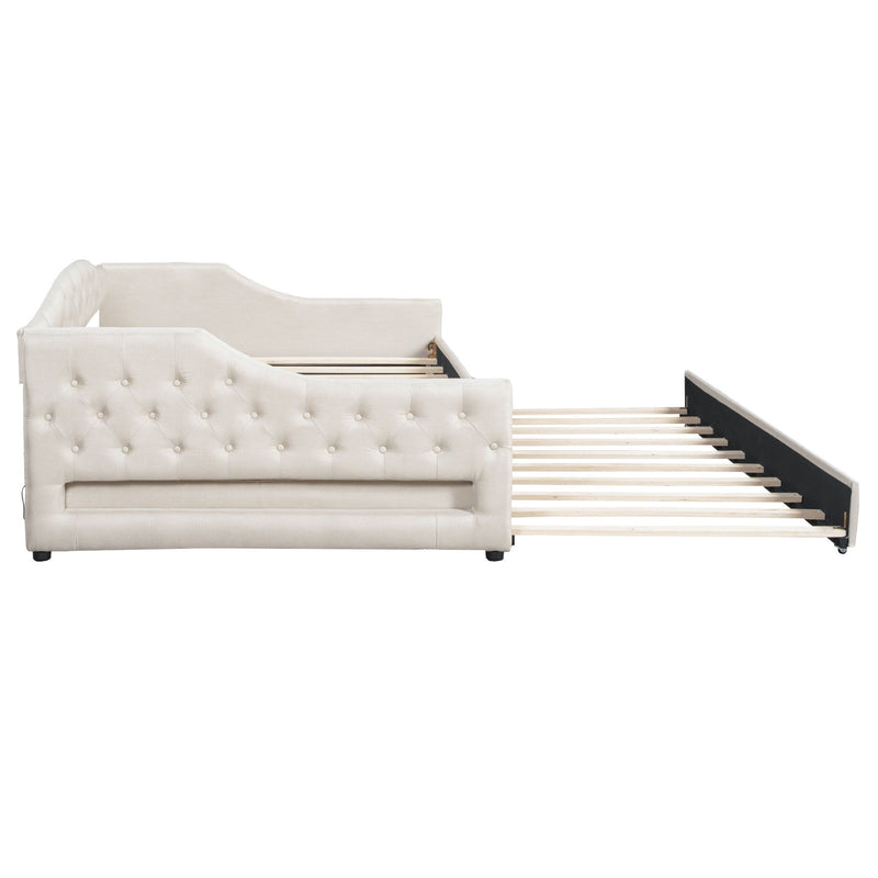 Daybed With LED Belt - R&R Furniture Gallery (Fountain Valley, CA)