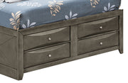 Modern Design Storage Bed With Bookcase Headboard - R&R Furniture Gallery (Fountain Valley, CA)
