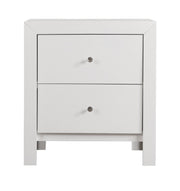 Glory Furniture accent nightstand with drawers, featuring a charming design and wooden finish, perfect for bedroom decor.