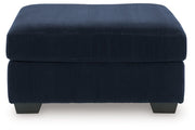 SimpleJoy oversized accent ottoman by Signature Design Ashley, plush fabric, square shape, perfect for living room décor.