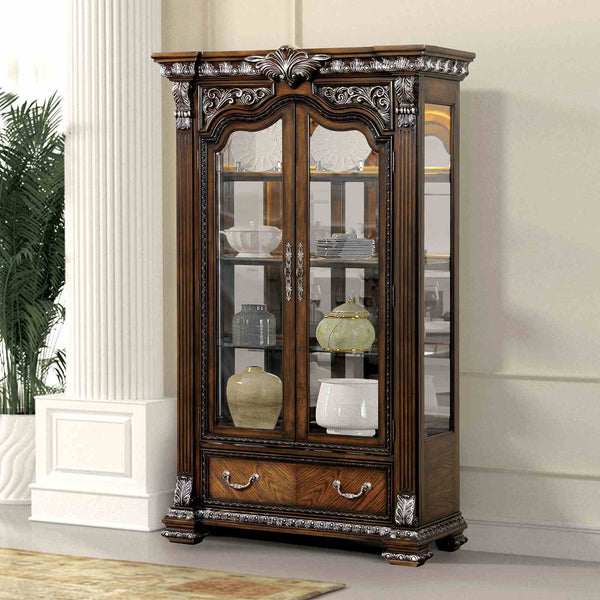Promenade - Curio Cabinet, Dark Brown