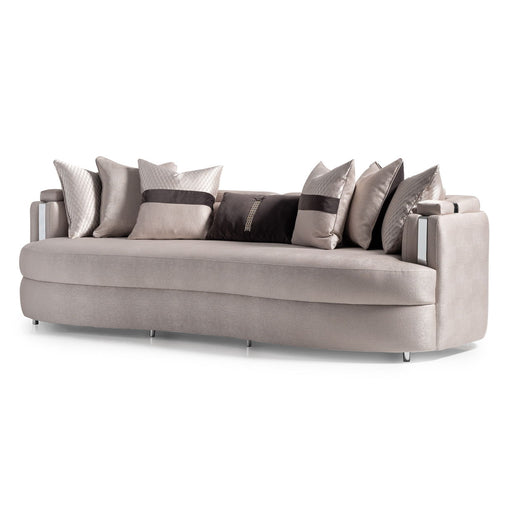Carmela - Mansion Sofa - Zinc / Silver - R&R Furniture Gallery (Fountain Valley, CA)